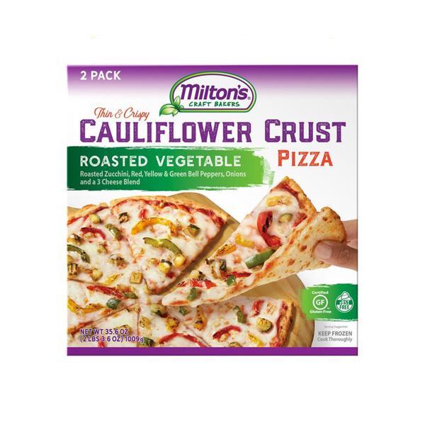 Milton's Cauliflower Crust Pizza Roasted Vegetable, 35.6 oz