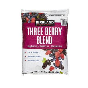 Kirkland Signature Nature's Three Berry Blend, 4 lb